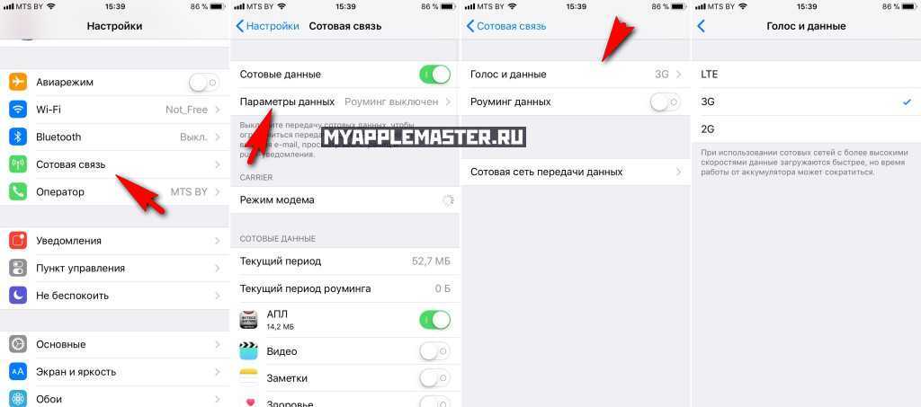 Настройка lte на iphone: пошаговая инструкция