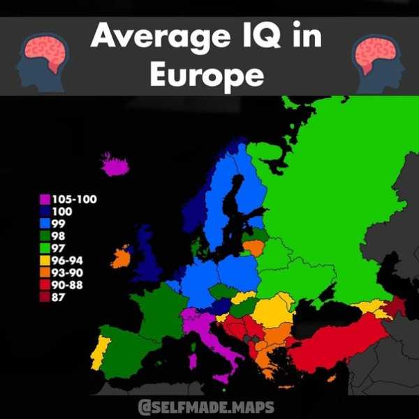 Какой уровень iq айкью считается нормальным