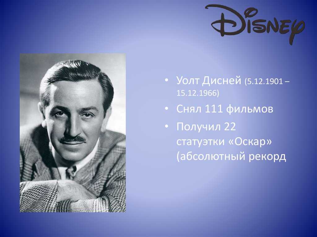 Краткая история студии дисней – легенда мультипликации