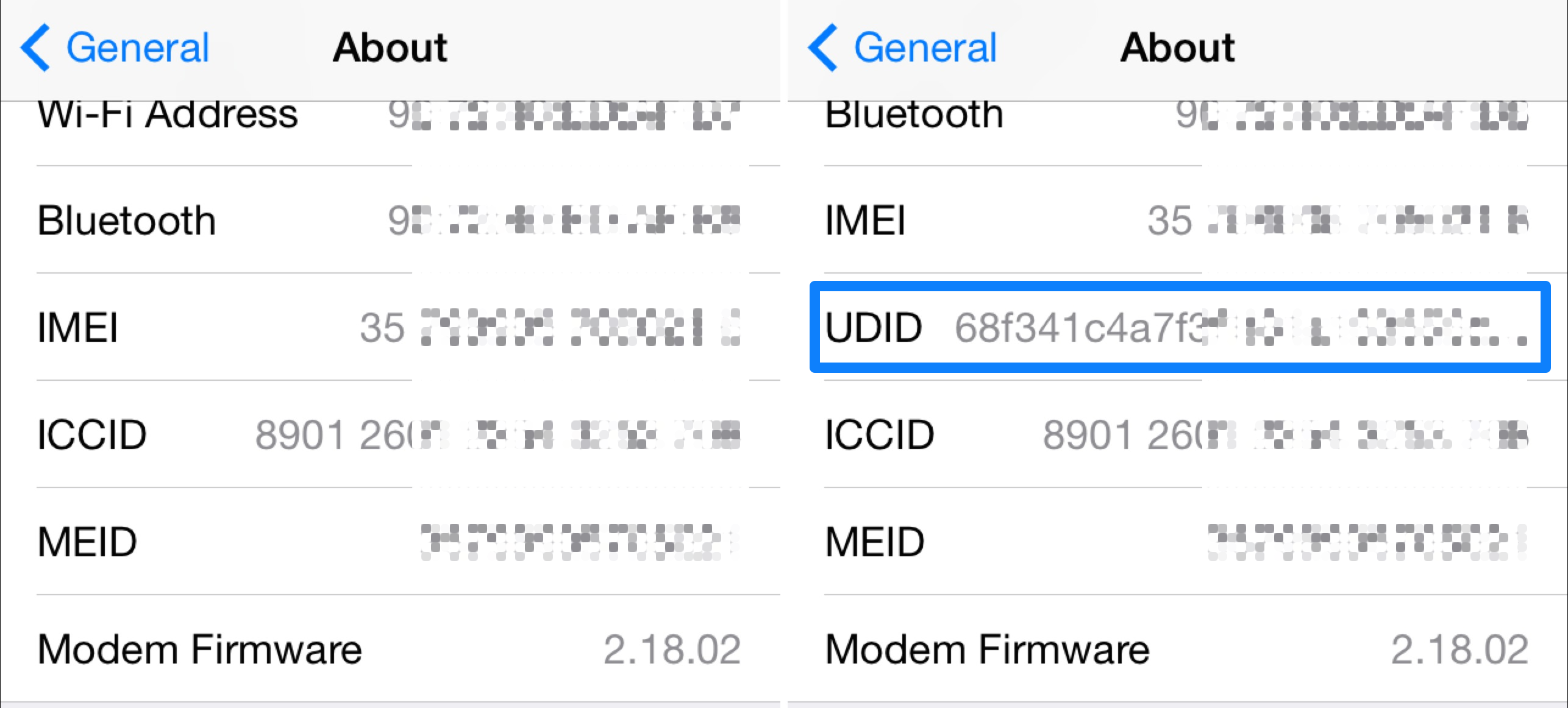 Как узнать udid iphone 14
