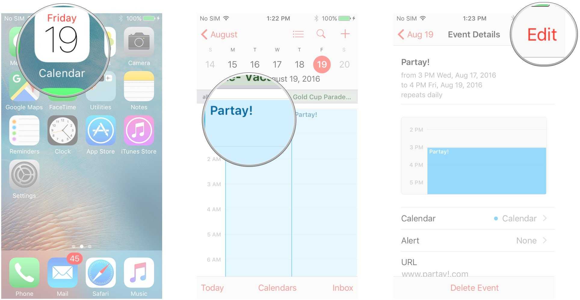 Как создавать календари и делиться ими в ios 16