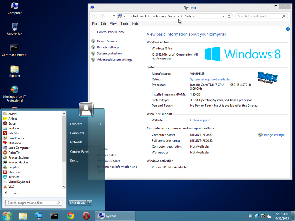 Аварийный live usb для реанимации windows на базе флешки с маленьким объёмом | белые окошки