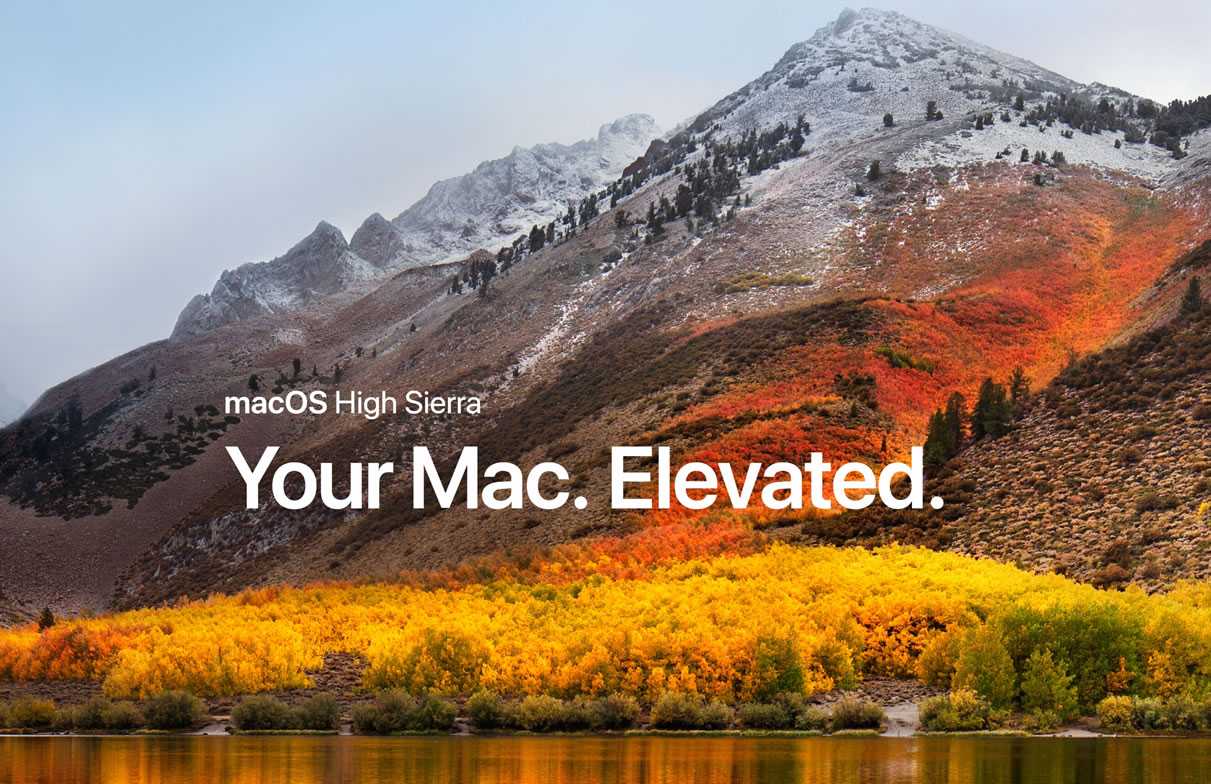 Macos high sierra