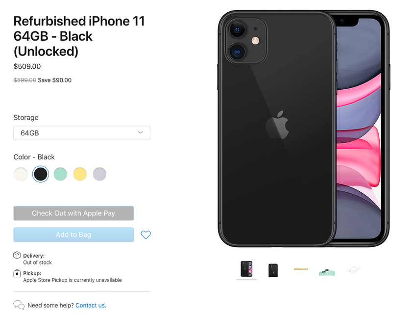 Iphone 11 - technical specifications - apple (by)