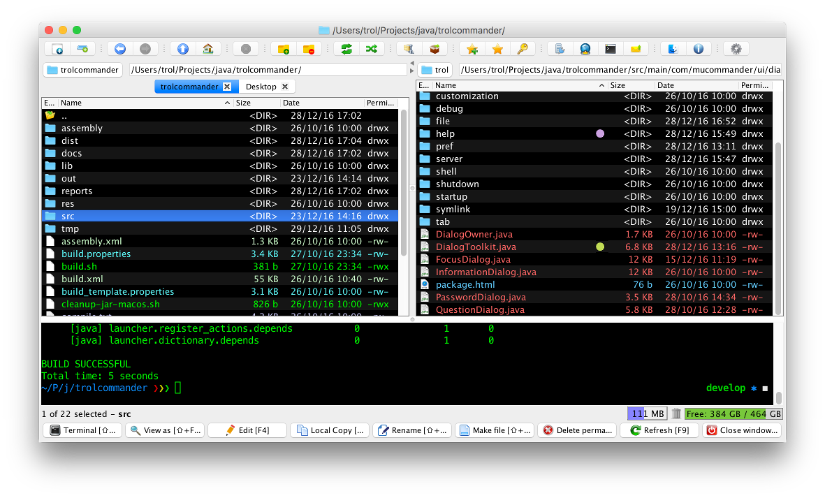 Commander one – a free file manager for mac os x with ftp - techwibe