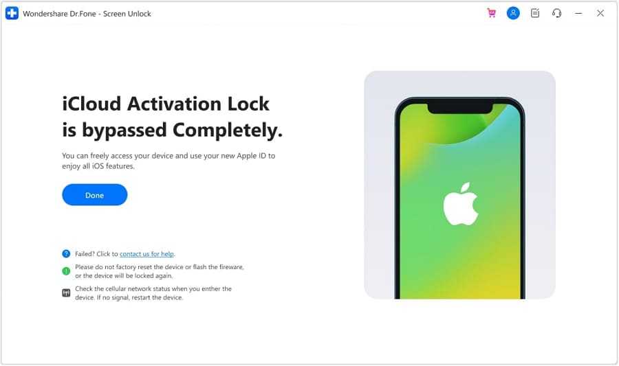 Разлочка iphone от оператора