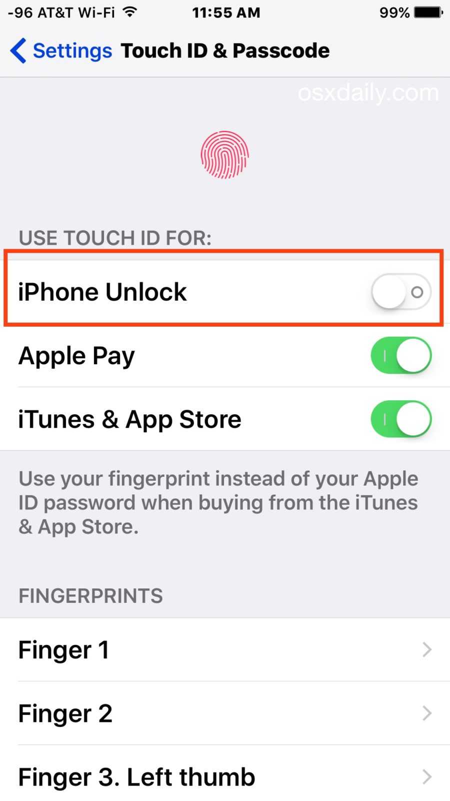 Как отключить touch id на iphone? - все про технику, iphone, mac, ios