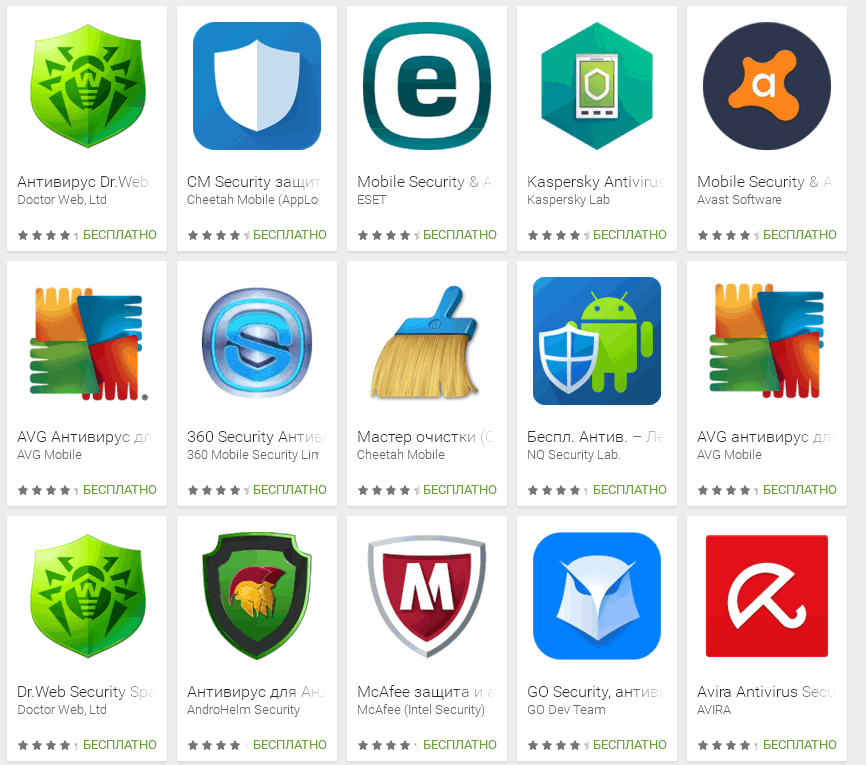 6 лучших бесплатных антивирусов для android