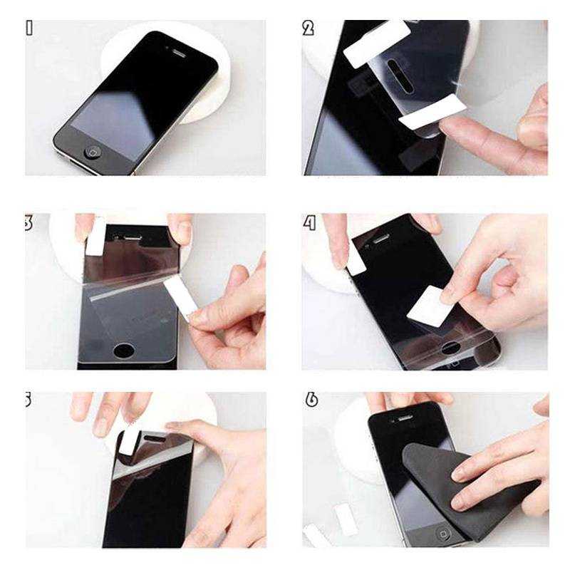 Как наклеить защитную плёнку на iphone