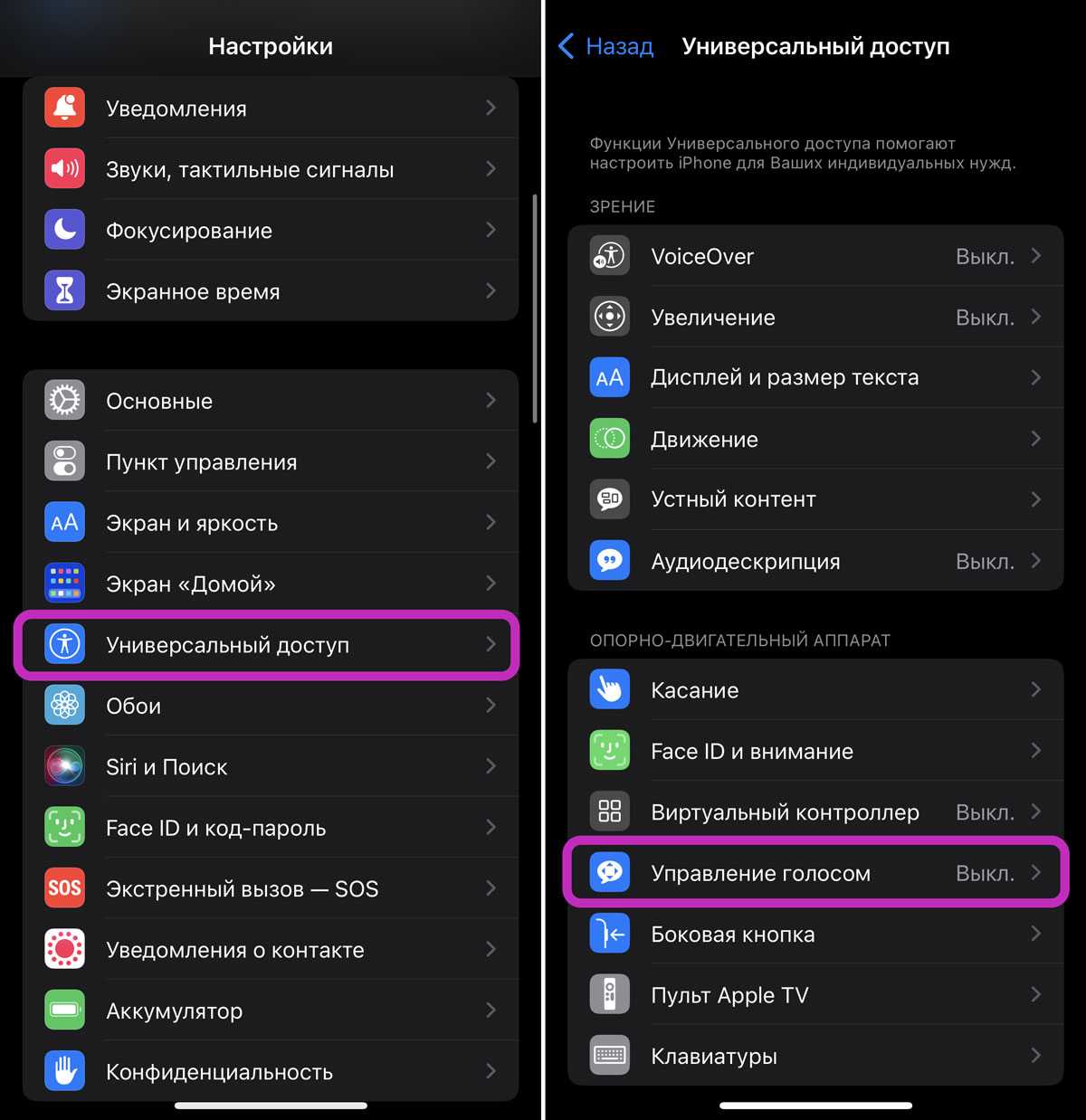 Как отключить siri на iphone и ipad