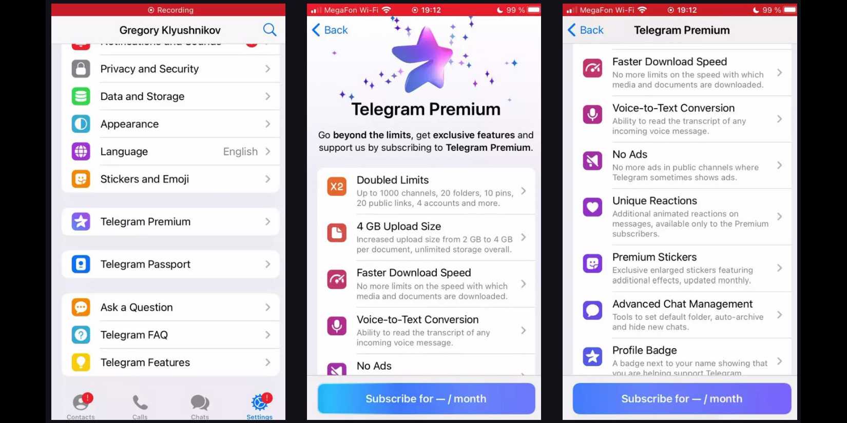 Нововведения и события telegram за 2022 год
