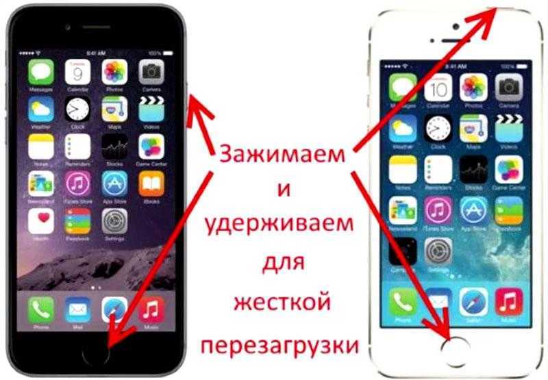 Как сделать жесткую перезагрузку iphone - инструкция для всех моделей!