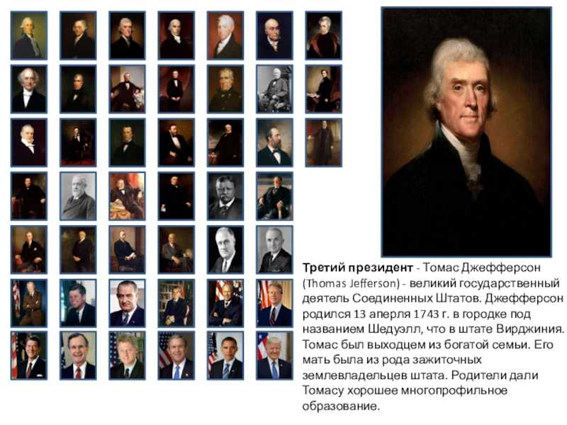 Все президенты сша