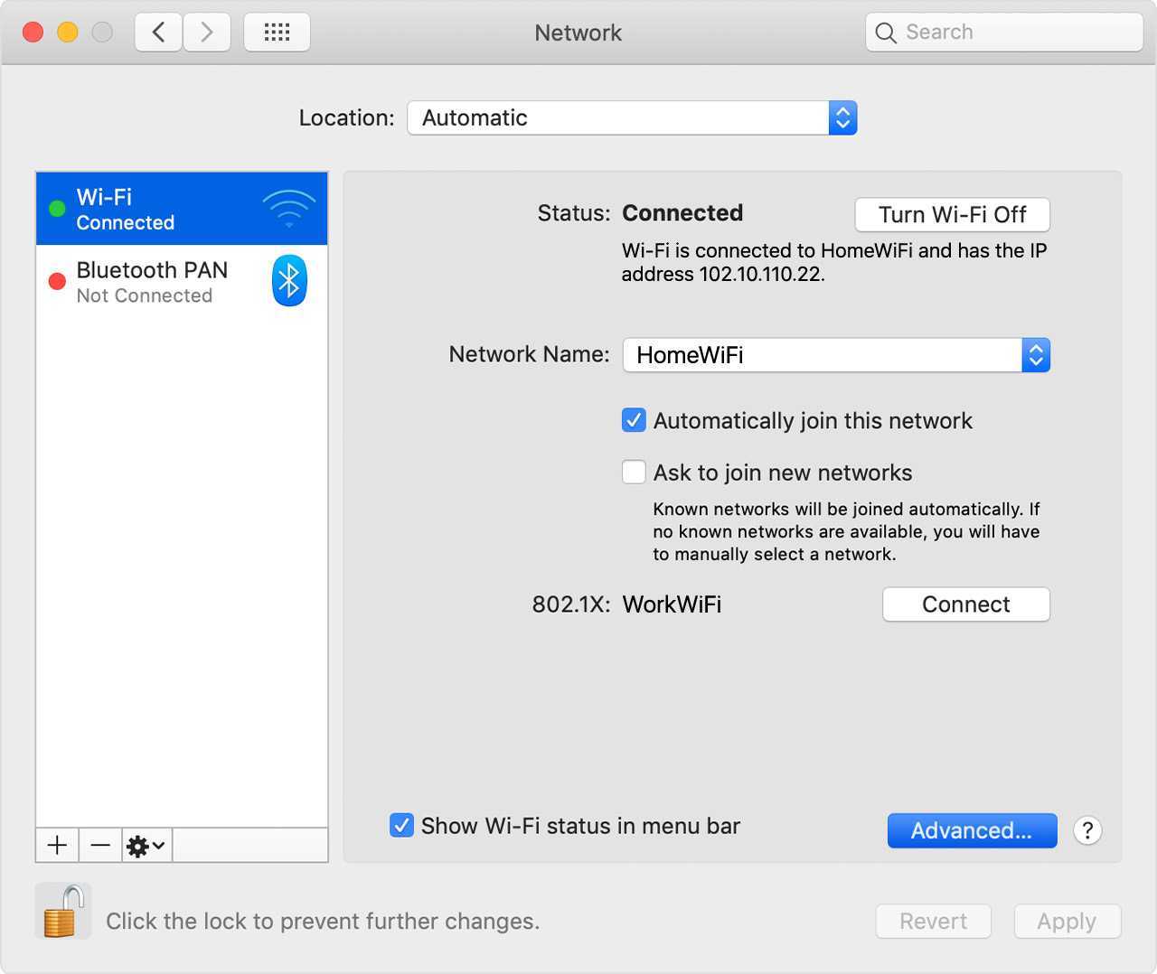 Macbook не подключается к wifi автоматически