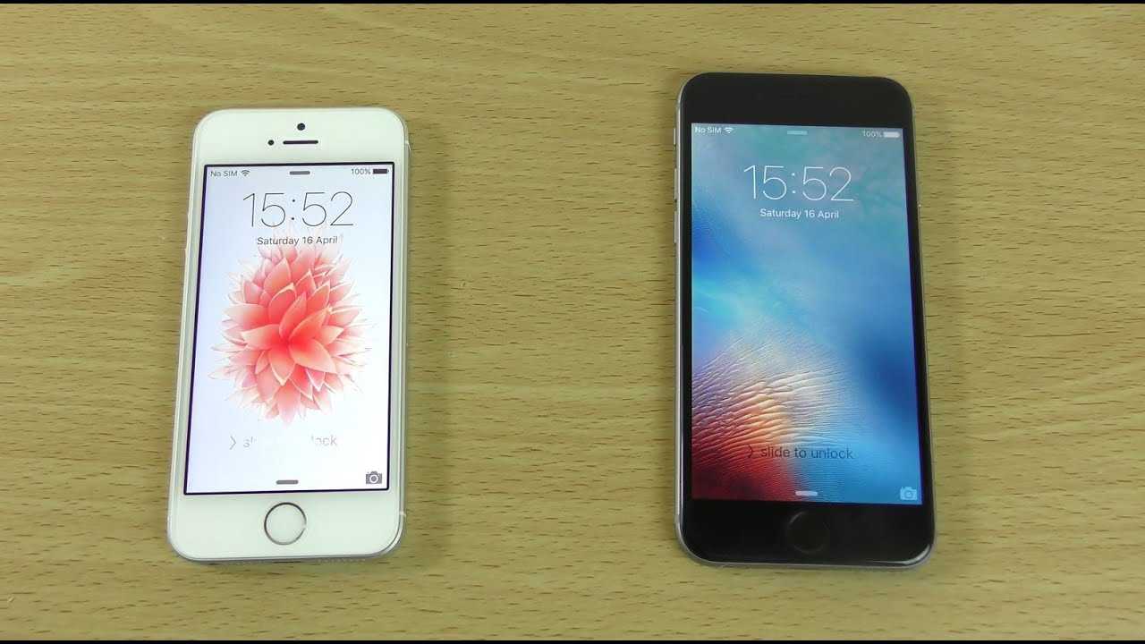 Что лучше - iphone se или iphone 6: какой телефон лучше