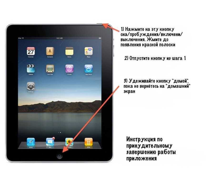 7 причин почему ipad не запускается