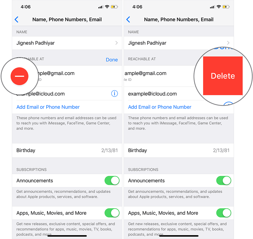 Как удалить/поменять учетную запись на iphone x(s/r)/8/7/6 - все способы в подробностях | a-apple.ru