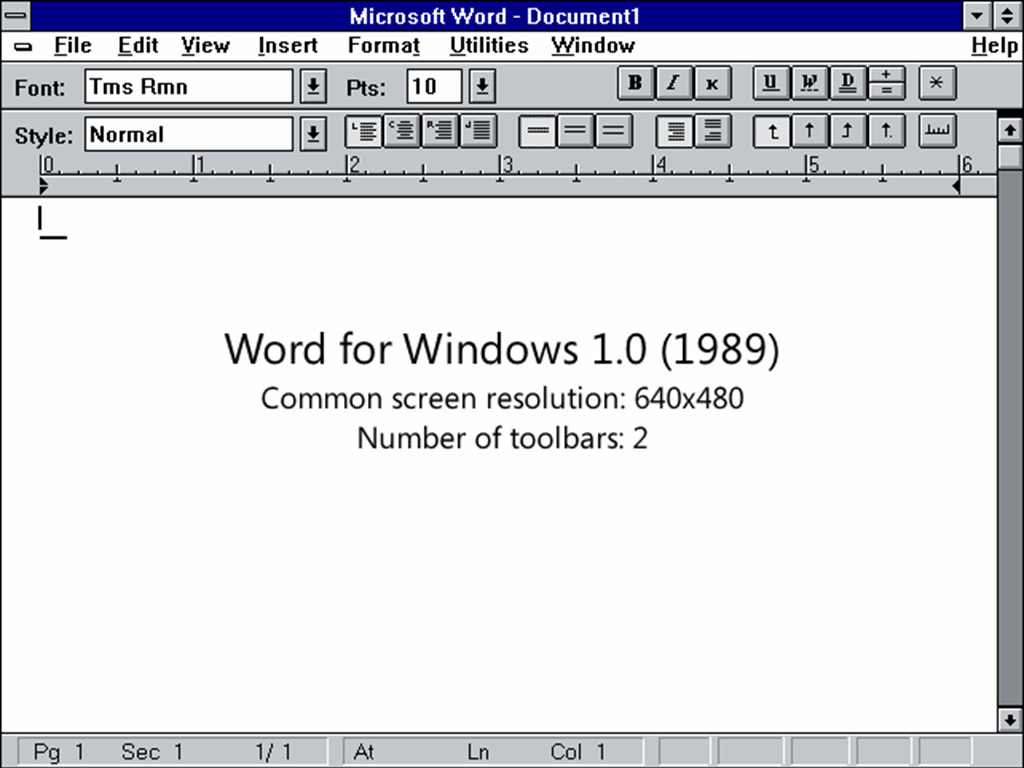 История microsoft word - history of microsoft word
