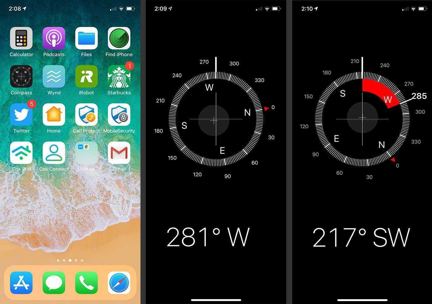 Калибровка компаса ios 10. боремся с ошибками акселерометра, гироскопа, m7, цифрового компаса и других датчиков в iphone 5s и не только