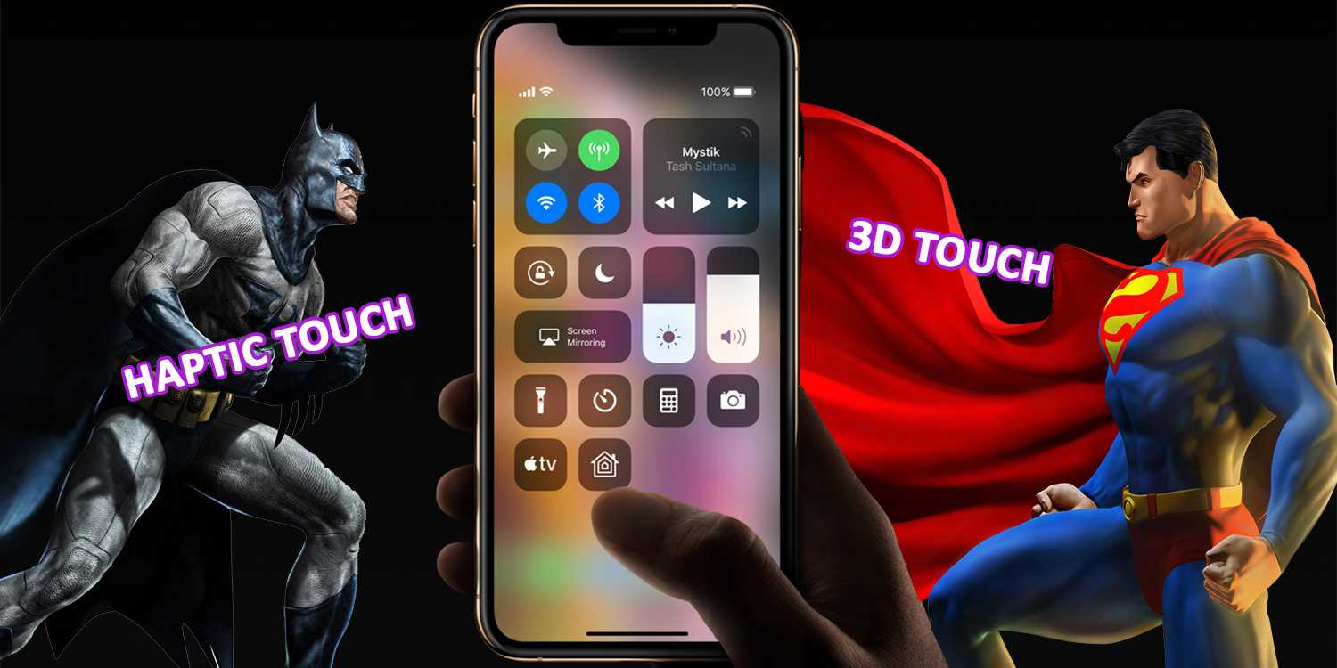 В чем разница между 3d touch и haptic touch? - компьютерная мания