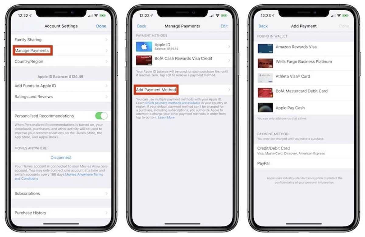 Оплата с телефона в app store, apple music и itunes store