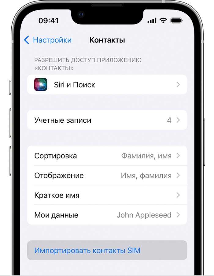 5 главных приемов для контактов iphone