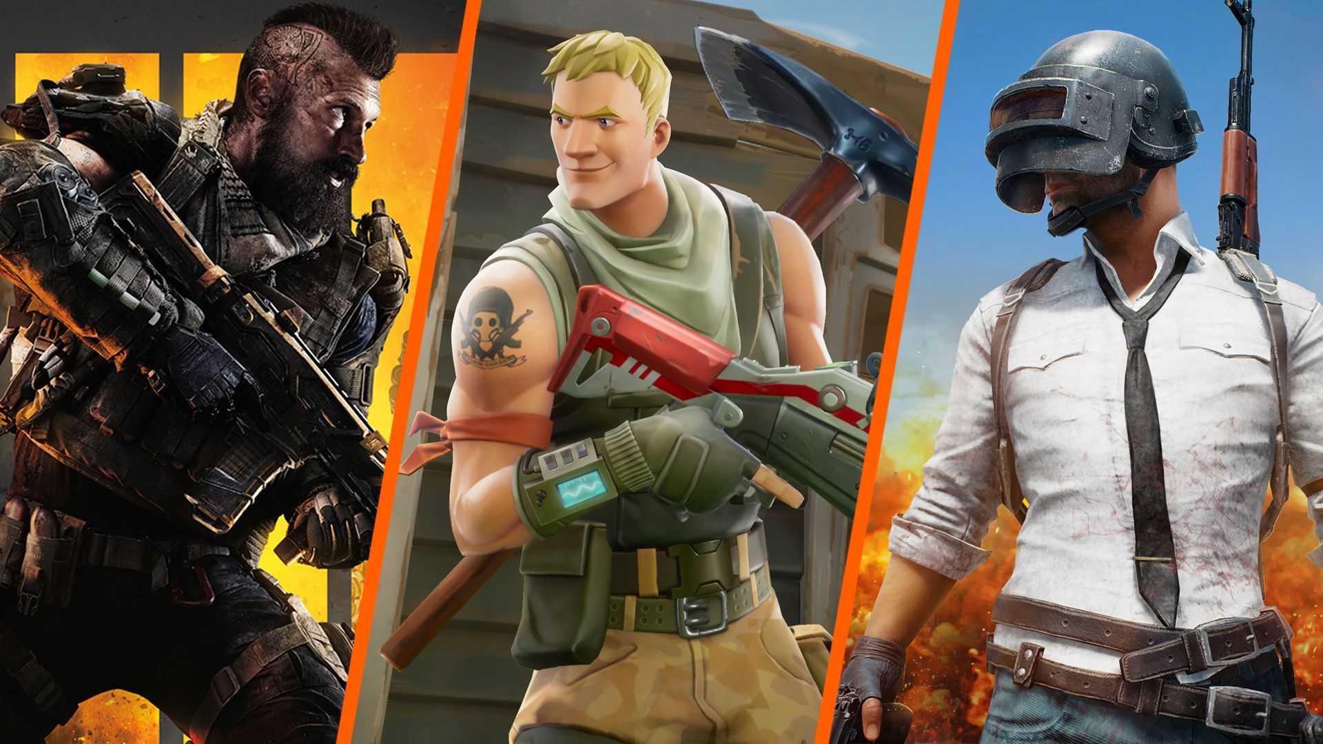 Fortnite battle royale game mode vs. pubg