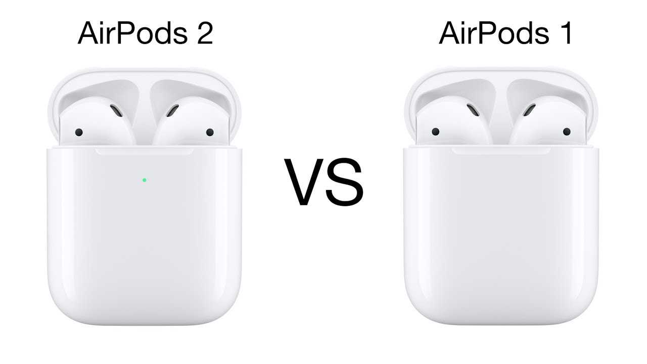 Как отличить airpods первого поколения от второго