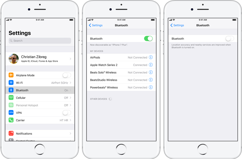 Как подключить колонку к iphone через bluetooth