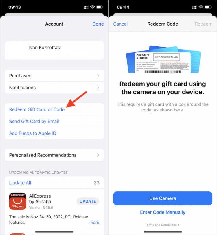 Способ оплаты отклонен в itunes или app store