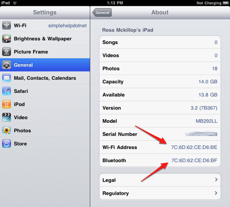 Как узнать mac-адрес iphone: простая инструкция