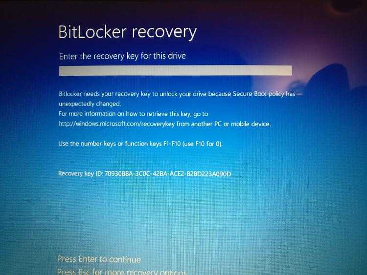 Как найти ключ восстановления bitlocker с идентификатором ключа в windows 11