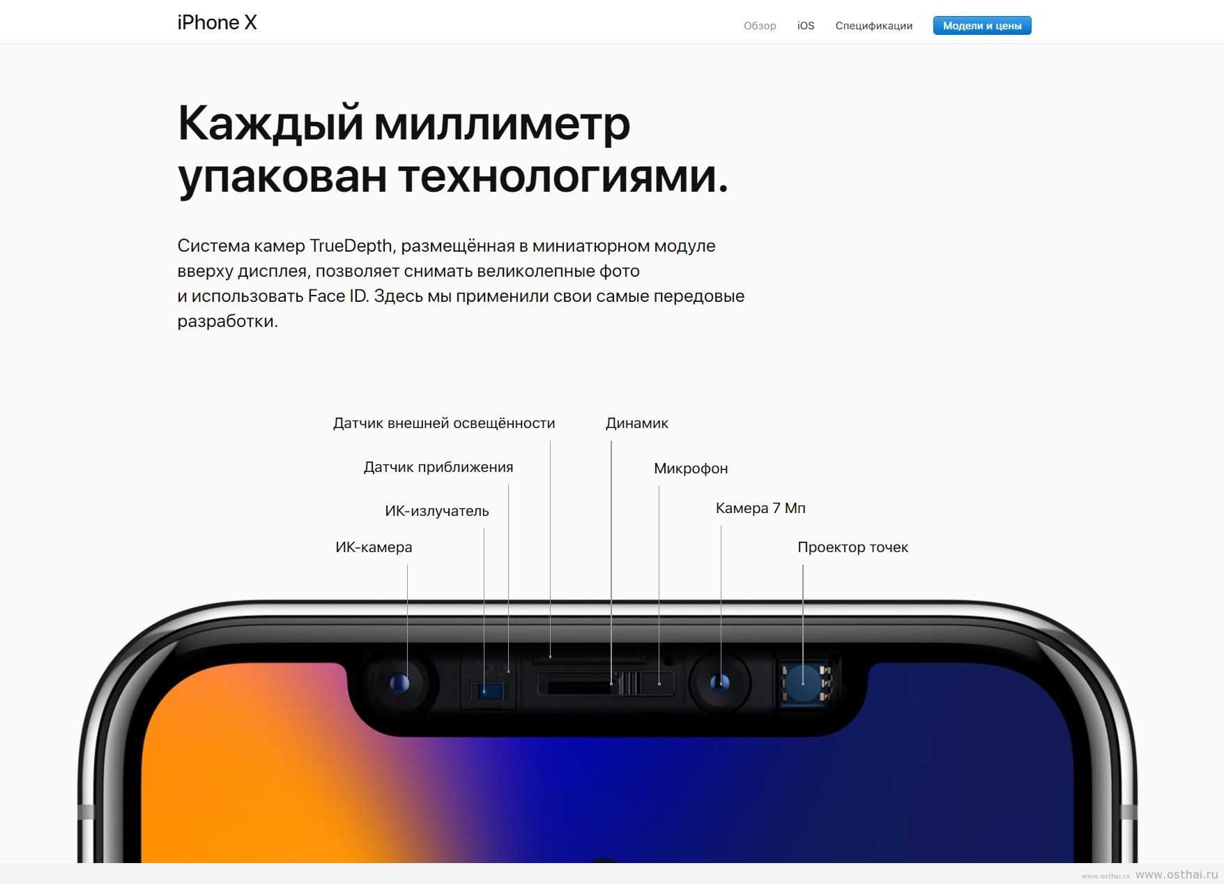 10 вещей, которые apple впервые показала в iphone x