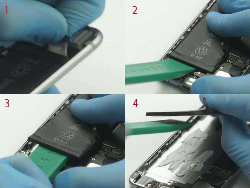 Как самому поменять аккумулятор iphone
