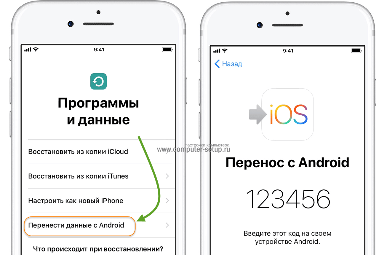 Как перенести данные с андроида на айфон. и даже приложения - androidinsider.ru