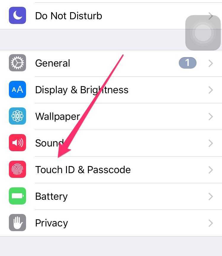 Touch id на ipad и iphone