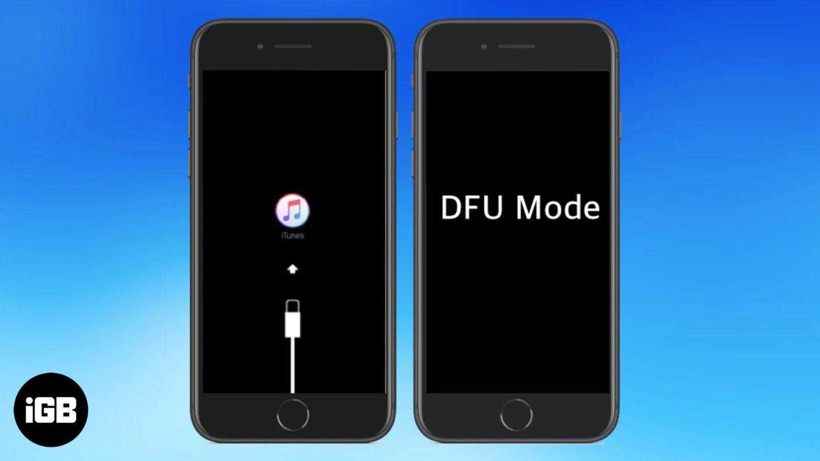 Режим dfu: что это такое на iphone. как ввести iphone в режим dfu. 3 способа для старых и новых айфонов