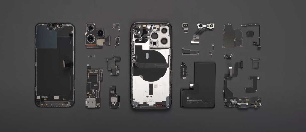 Разбираем iphone 12 pro