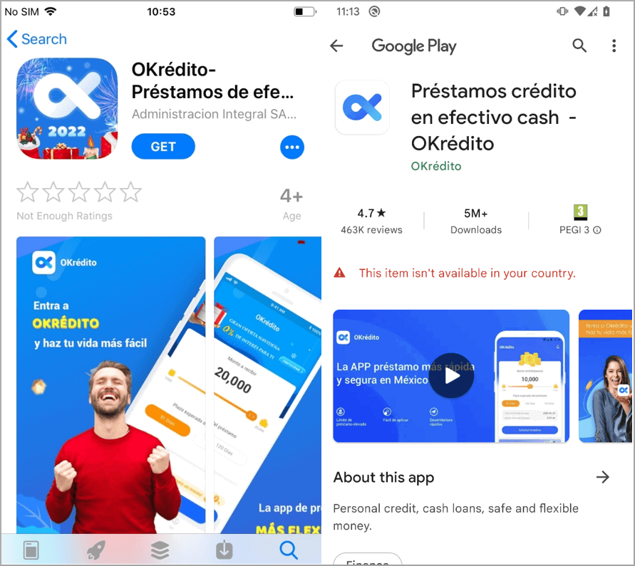 App store data (2023)