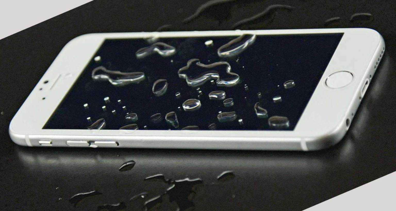 Что делать если iphone упал в воду