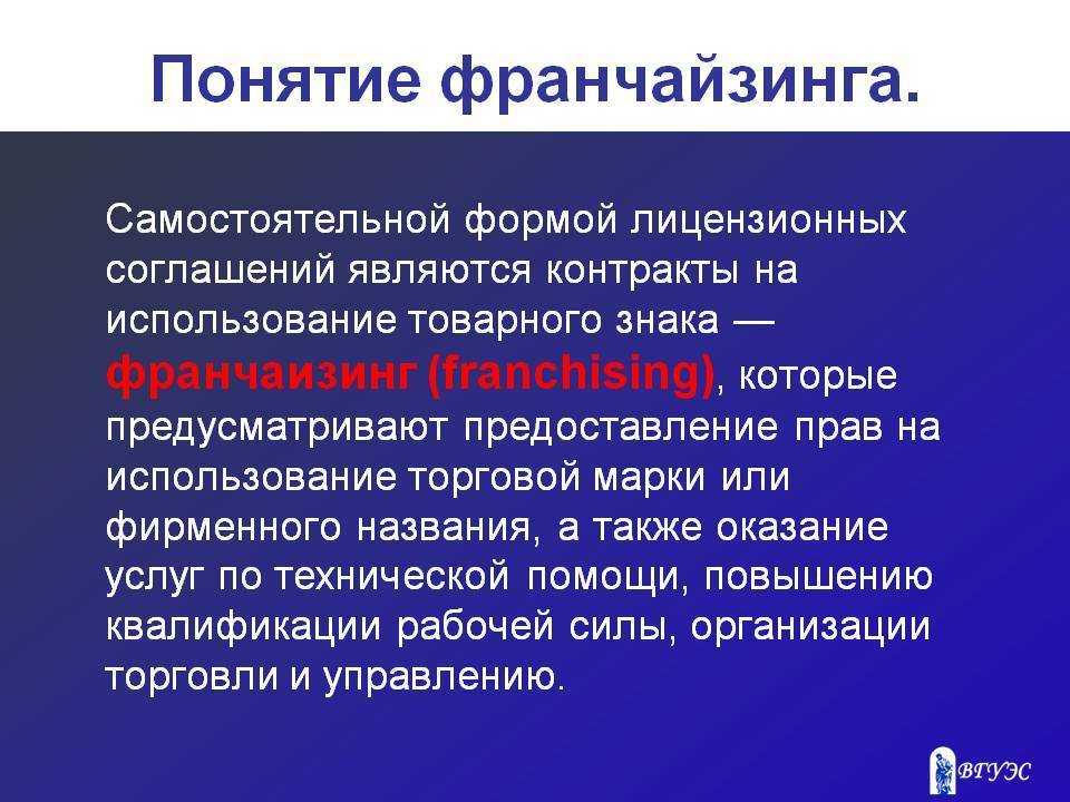 Виды франшиз. Понятие франчайзинга. Система франчайзинга. Франчайзинг определение. Концепция франчайзинга.