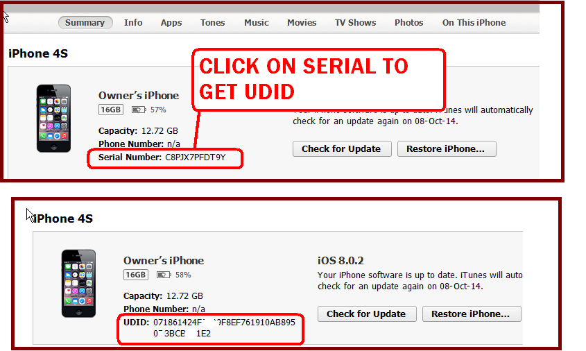 How to find the udid of your iphone or ipad